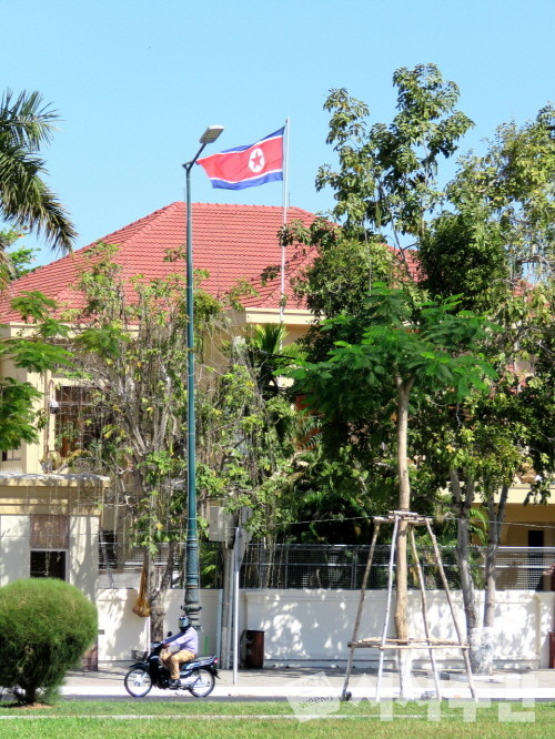 캄보디아 북한대사관의 외관 모습. 사진 / 양승진 북한전문기자