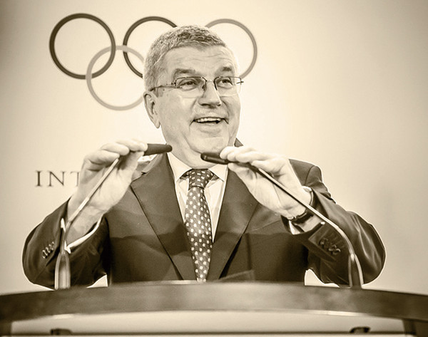 토마스 바흐 IOC 위원장. 사진=AP