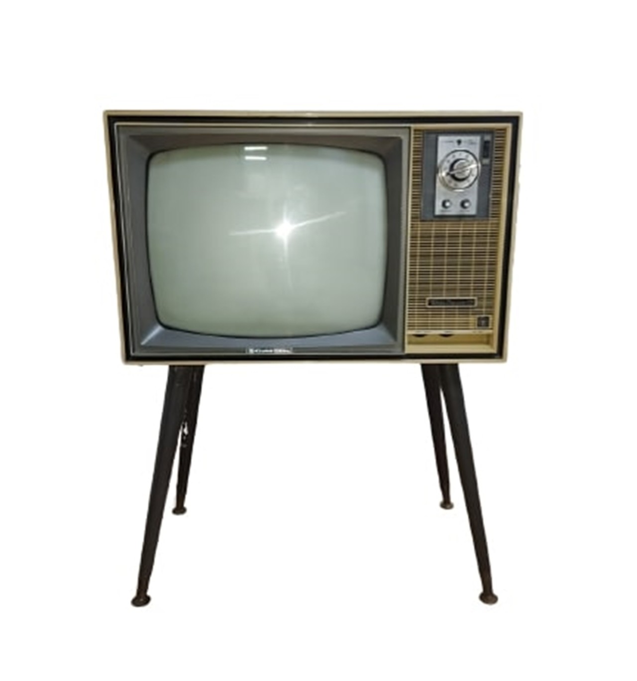 온라인경매로 출품된 우리나라 최초의 텔레비전 금성 [VD-191]. 사진=코베이 옥션