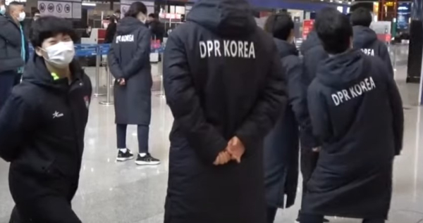 북한 여자축구 대표팀. 사진=ANN뉴스